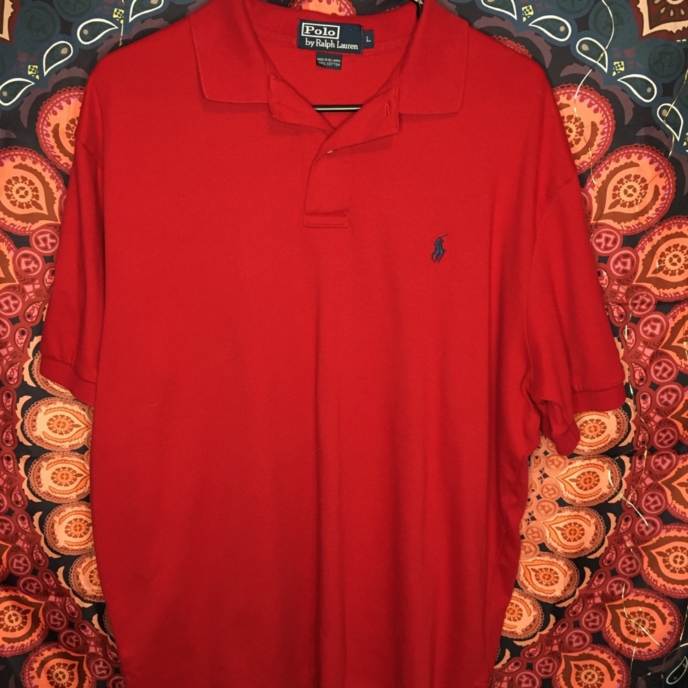 L Red Polo Shirt